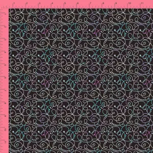Fabric Club Month 05 - Swirly Background Coordinate (pre-order)