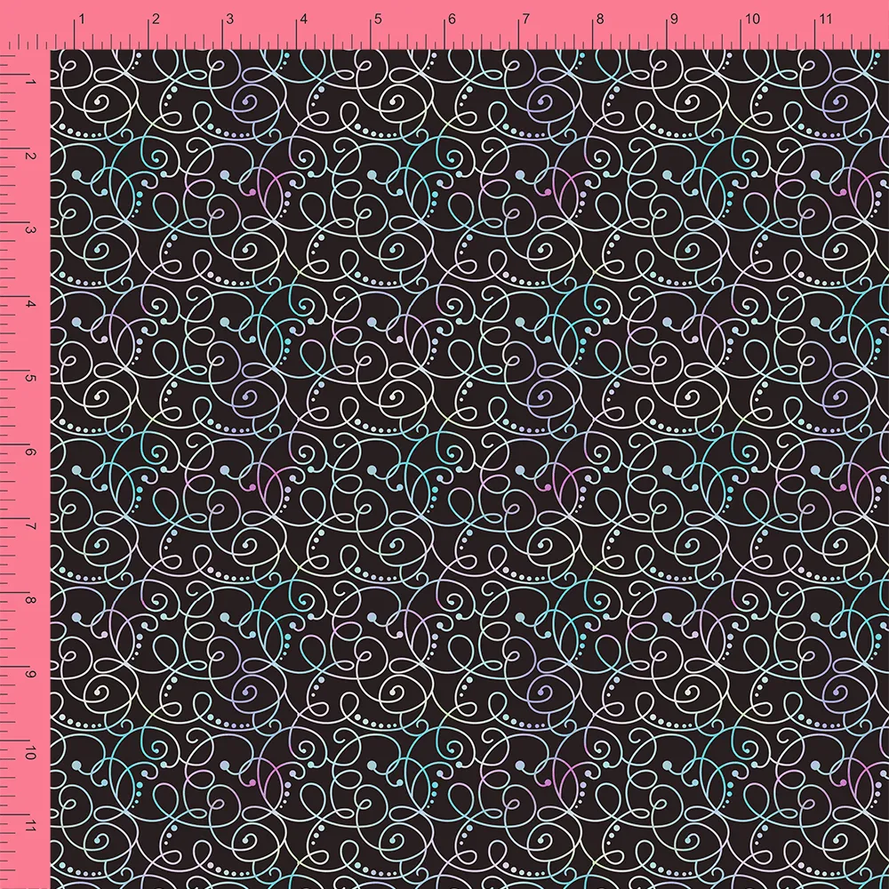 Fabric Club Month 05 - Swirly Background Coordinate (pre-order)