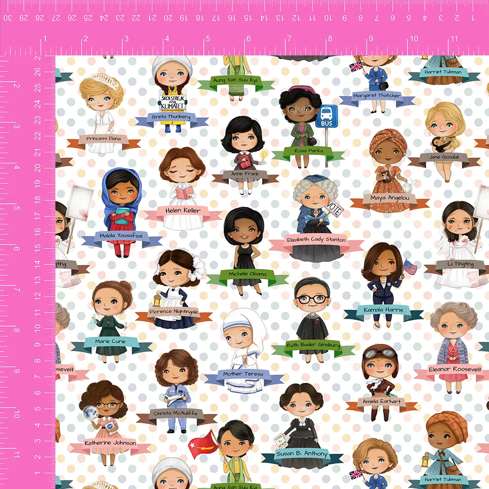 Fabric Club Month 10 - Women In History (pre-order)