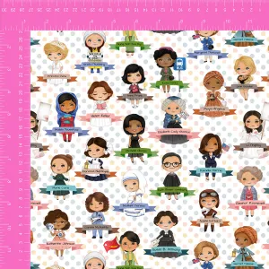 Fabric Club Month 10 - Women In History (pre-order)