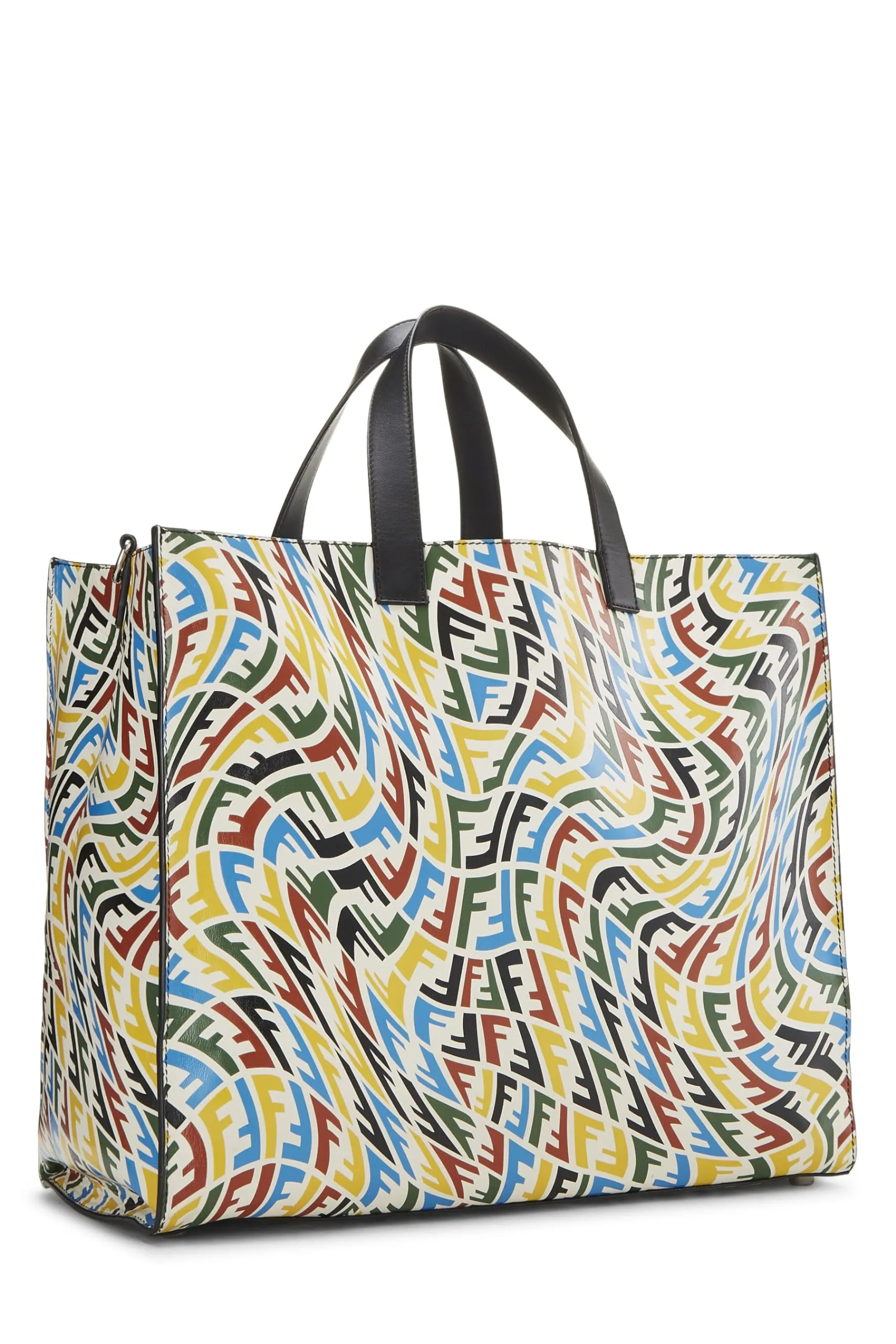Fendi,  Fendi x Sarah Coleman Vertigo Fisheye Shopper Tote, Multi