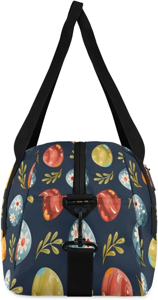 Festivals - Easter Kids Duffle Bag Boys Girls Small Sport Dance Gym Bag for Overnight Travel Weekender Carry On