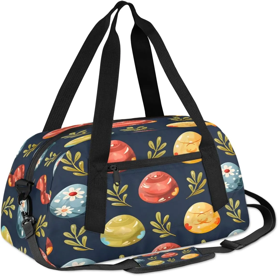 Festivals - Easter Kids Duffle Bag Boys Girls Small Sport Dance Gym Bag for Overnight Travel Weekender Carry On