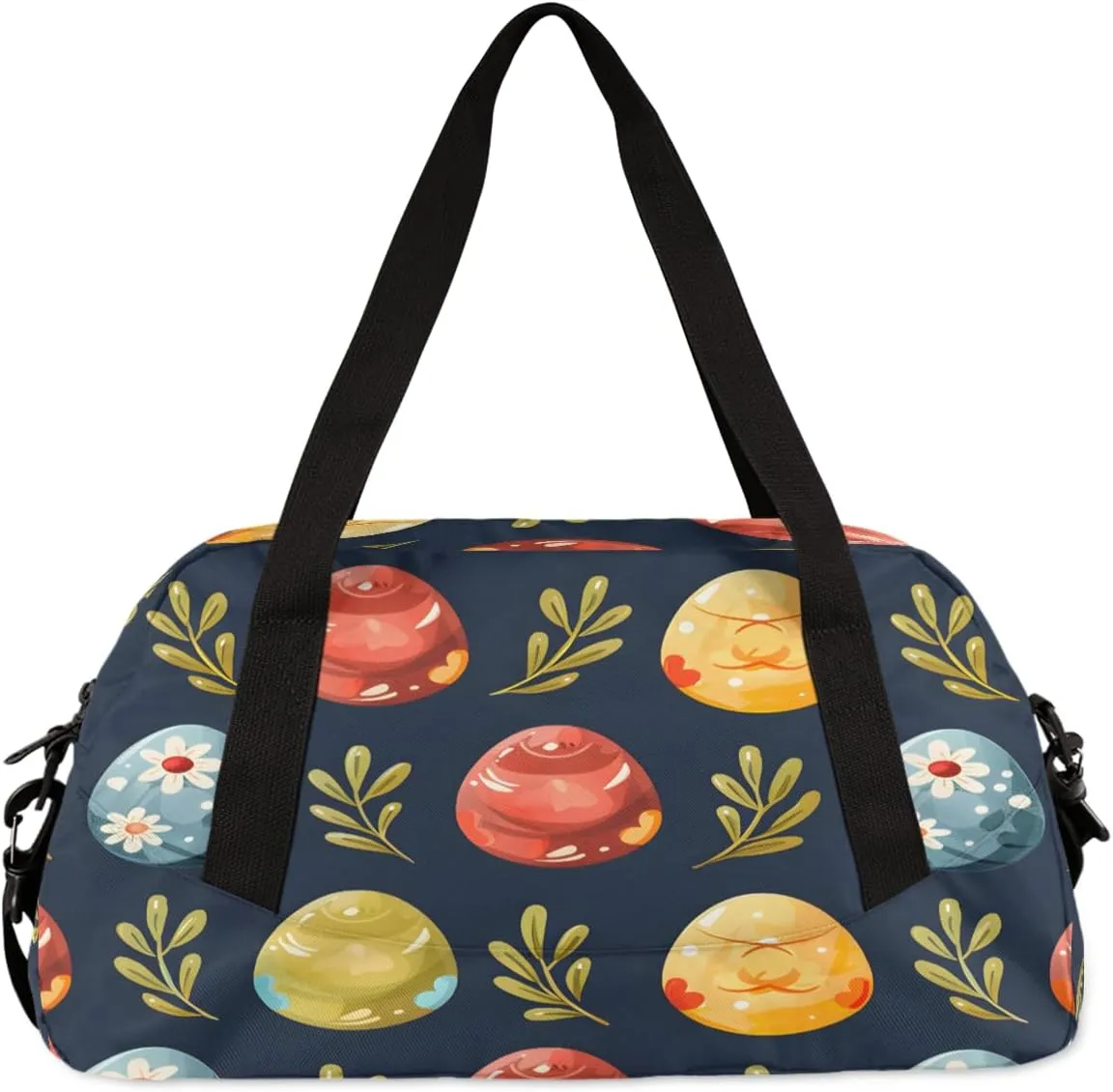 Festivals - Easter Kids Duffle Bag Boys Girls Small Sport Dance Gym Bag for Overnight Travel Weekender Carry On