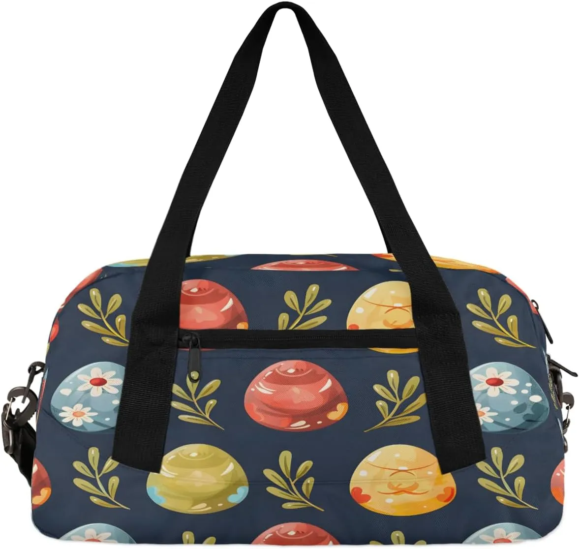 Festivals - Easter Kids Duffle Bag Boys Girls Small Sport Dance Gym Bag for Overnight Travel Weekender Carry On