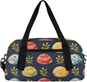 Festivals - Easter Kids Duffle Bag Boys Girls Small Sport Dance Gym Bag for Overnight Travel Weekender Carry On