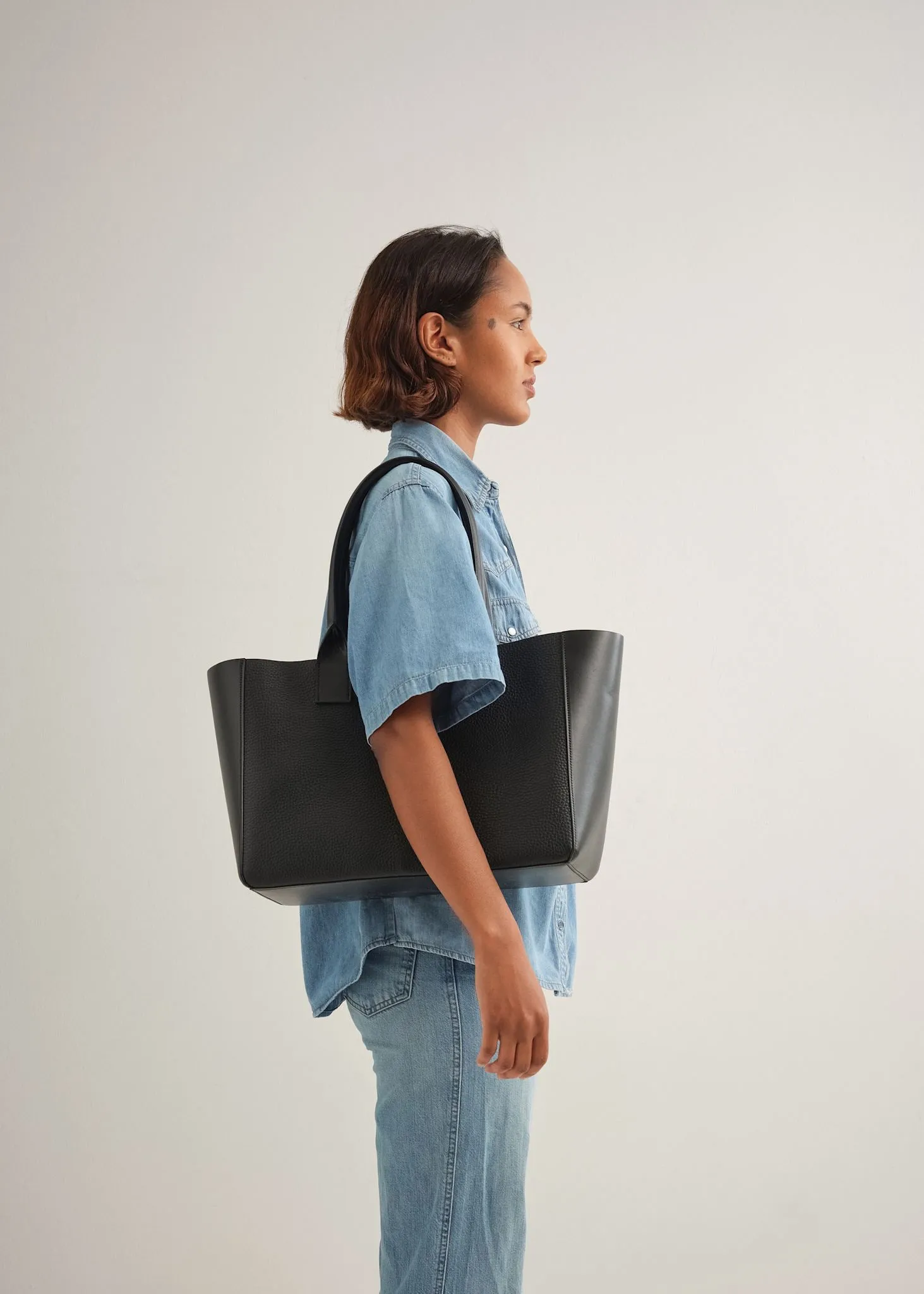 FILIPPO WORK BAG MIX - BLACK/BLACK