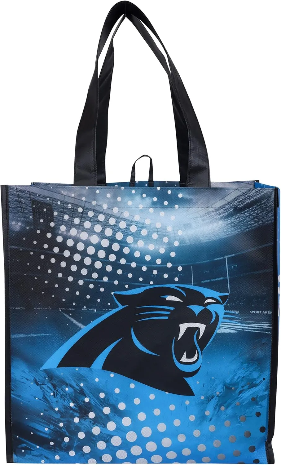 FOCO NFL Team Logo Reusable Grocery Shopping Bags Totes