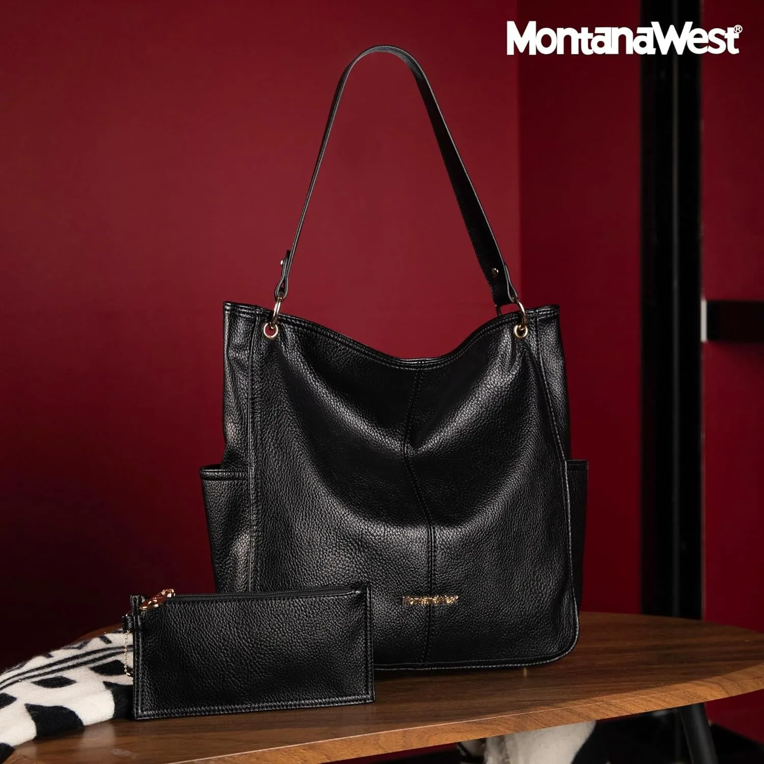for Women Top Voice-activated Bag Handle Hobo Shoulder Set Wallet Purses Secure with Soft