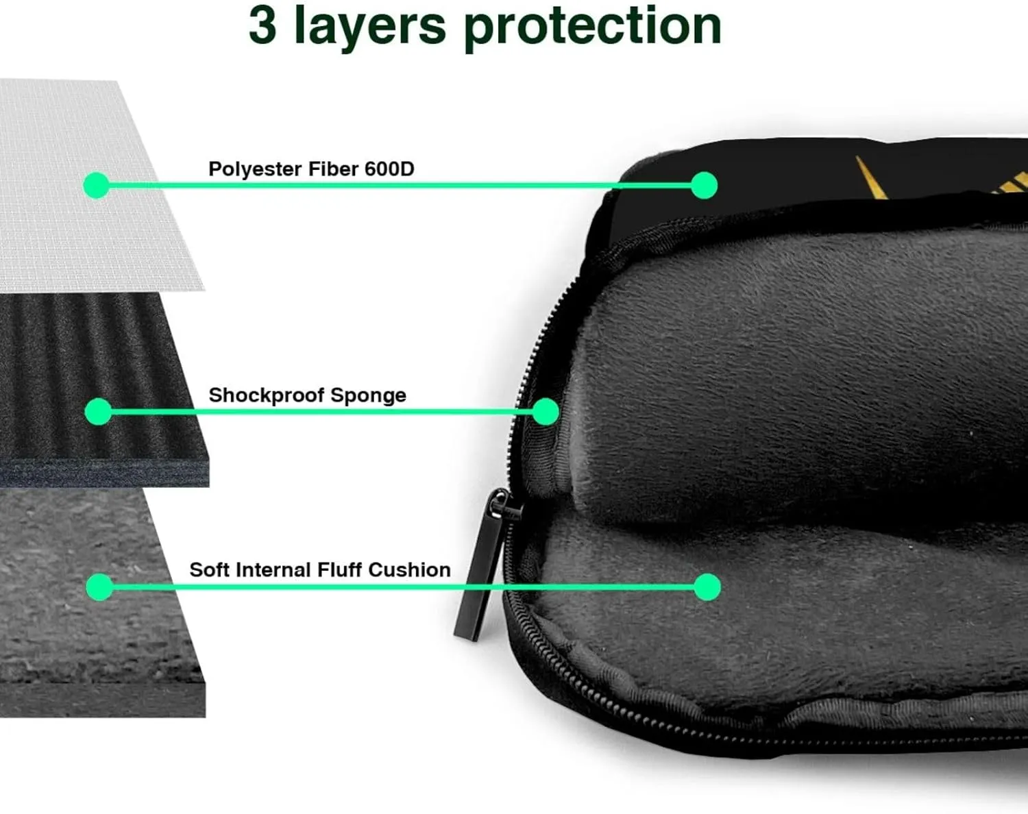 Freemason 3d Pattern Laptop Bag Shoulder Bag Computer Notebook Briefcase Messenger Bag