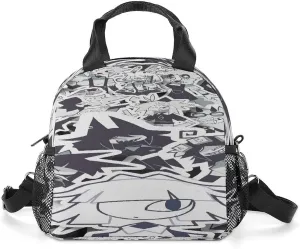 Fundamental-Paper Education Lunch Shoulder Bag Lightweight Insulated Heat Preservation Children's Lunch Bag Bento Box One Size