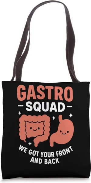 Gastro Squad We Got Your Front And Back Tote Bag