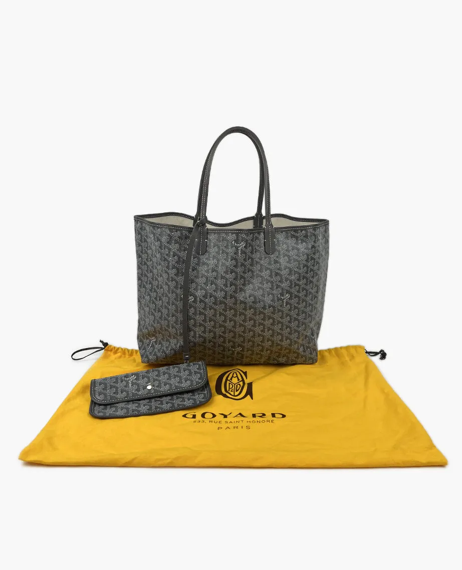 Goyard Saint Louis Tote Goyardine PM Gray