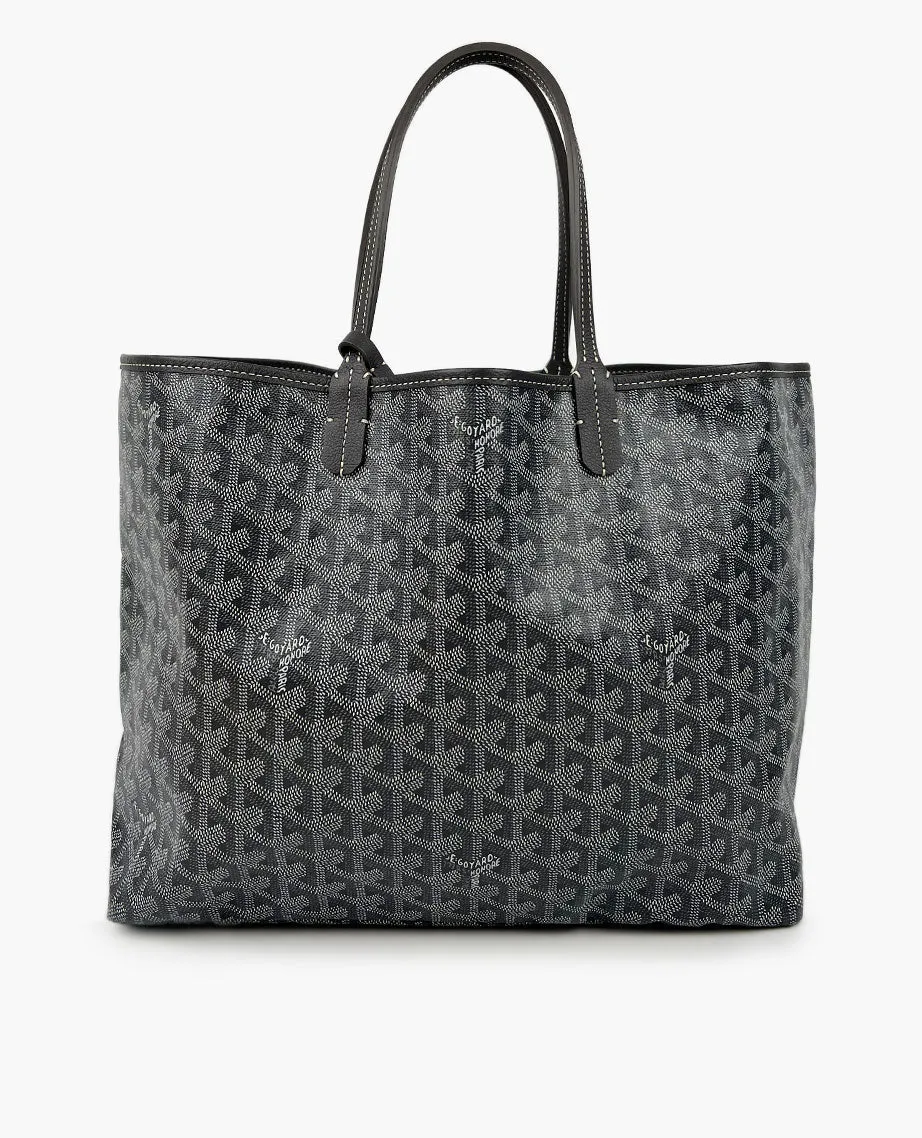Goyard Saint Louis Tote Goyardine PM Gray