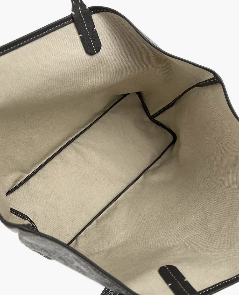 Goyard Saint Louis Tote Goyardine PM Gray