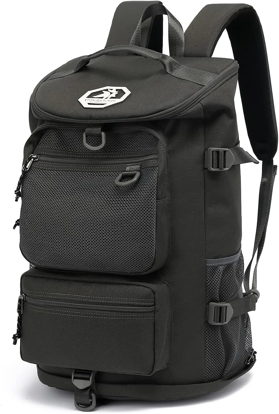 Gym Duffle Bag Backpack 4-Way Waterproof with Shoes Compartment for travel Sport Hiking laptop (gray) XL