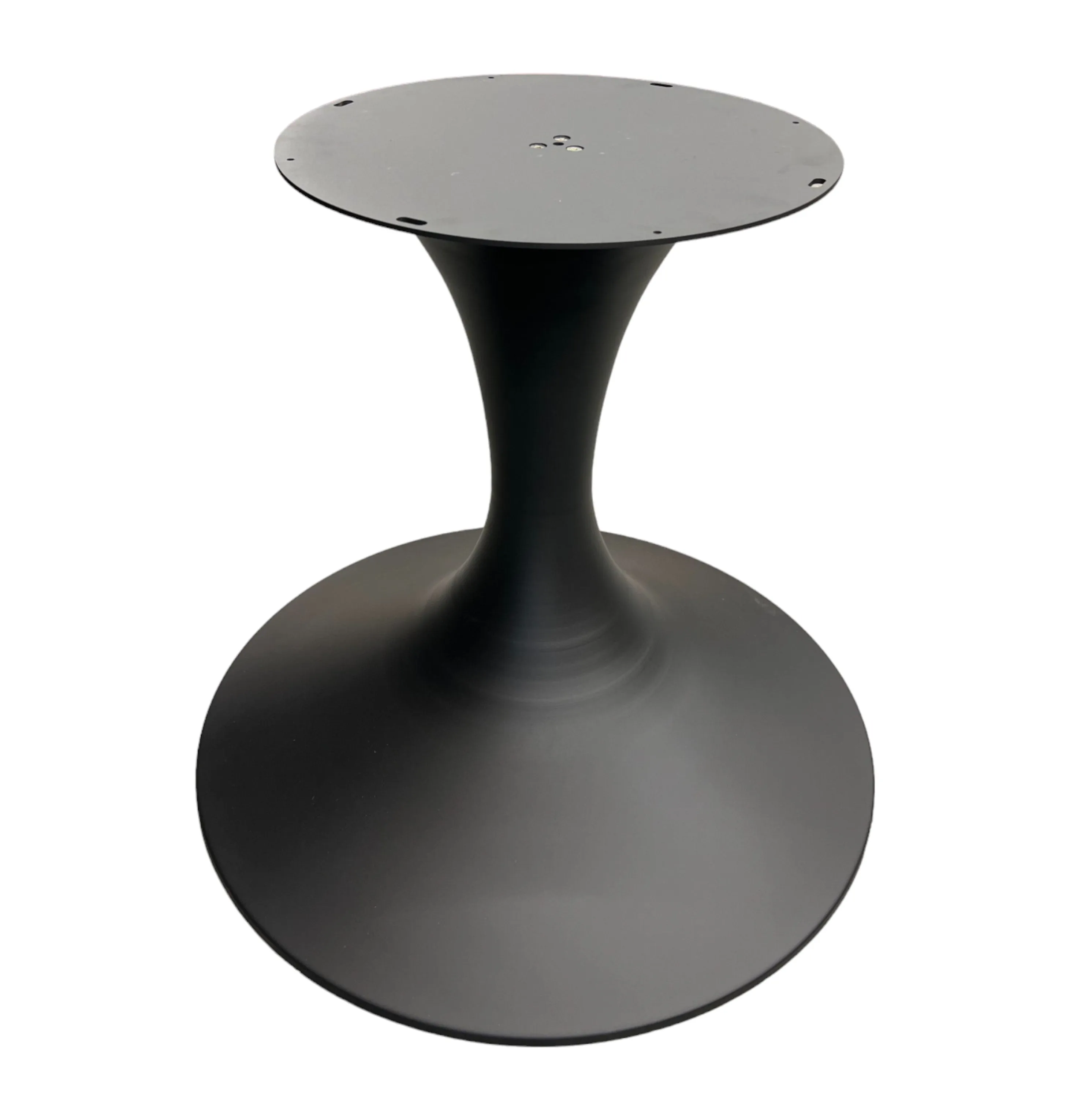 H28  x W32 EXTRA WIDE Black Tulip Shaped Dining Table Leg