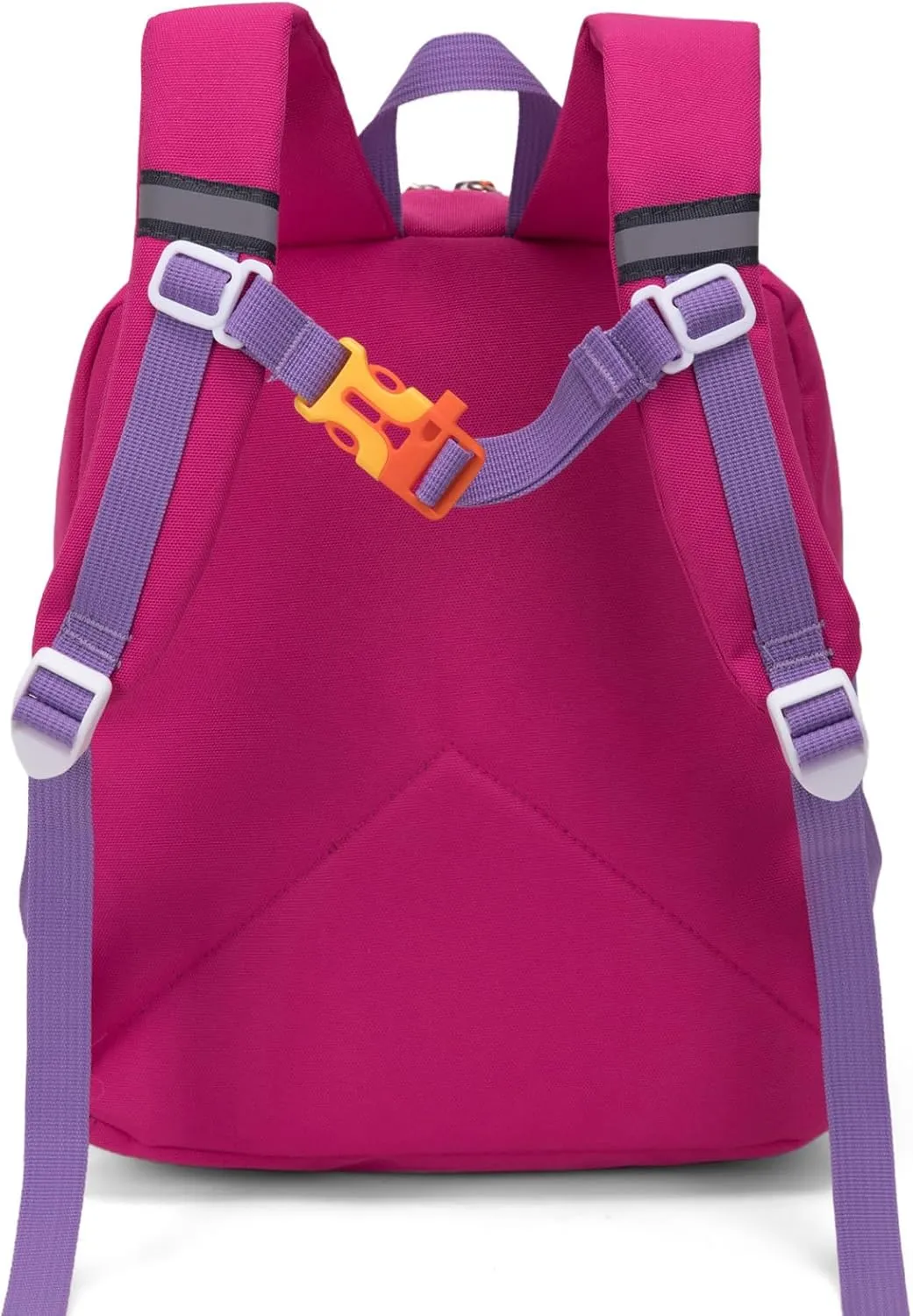 HawLander Little Kids Backpack for Girls Toddler School Bag Fits 3 to 6 years old, 15 inch, Purple