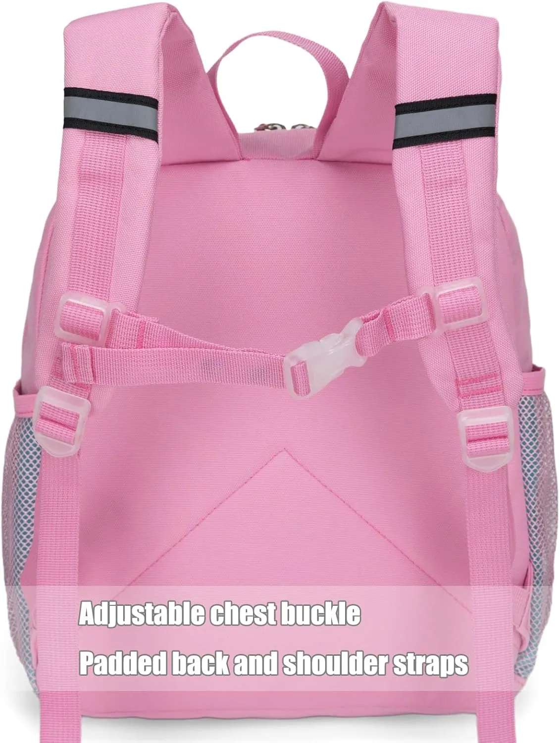 HawLander Preschool Backpack for Toddler Girls, Kids School Bag, Ages 3 to 7 years old, Mini, Pink Blue