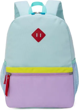 HawLander Preschool Backpack for Toddler Girls, Kids School Bag, Ages 3 to 7 years old, Small, Light Green