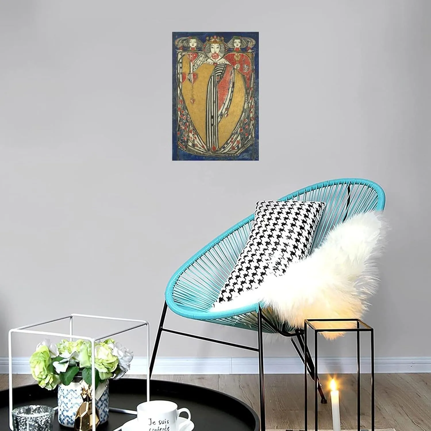 HBZMDM Glaswegian Retro Aesthetic Poster Painted by Artist Margaret Macdonald Mackintosh (2) Wall Poster Art Canvas Printing Gift Office Bedroom Aesthetic Poster 12x18inch(30x45cm) Unframe-style