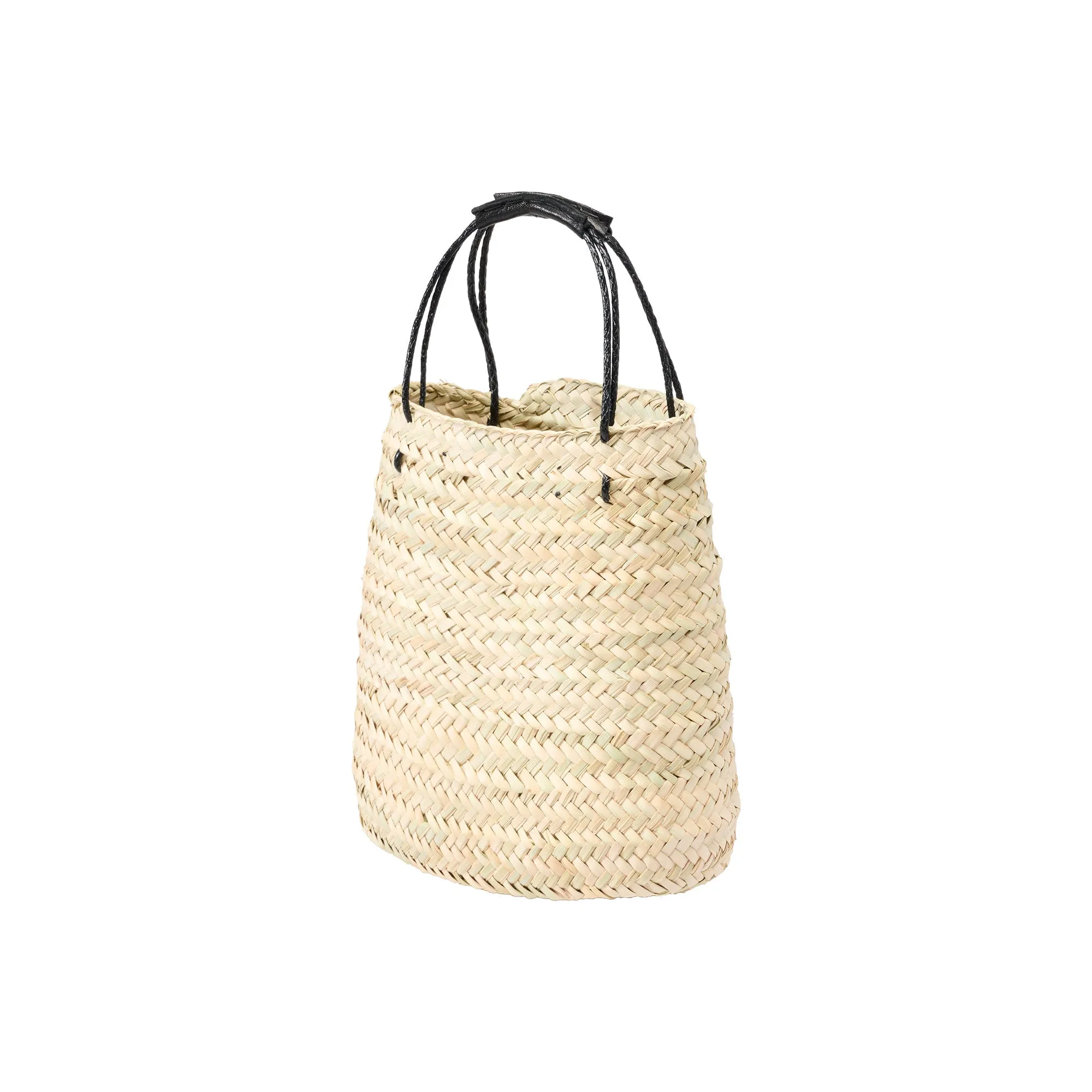 Hicham Beehive Basket - Black