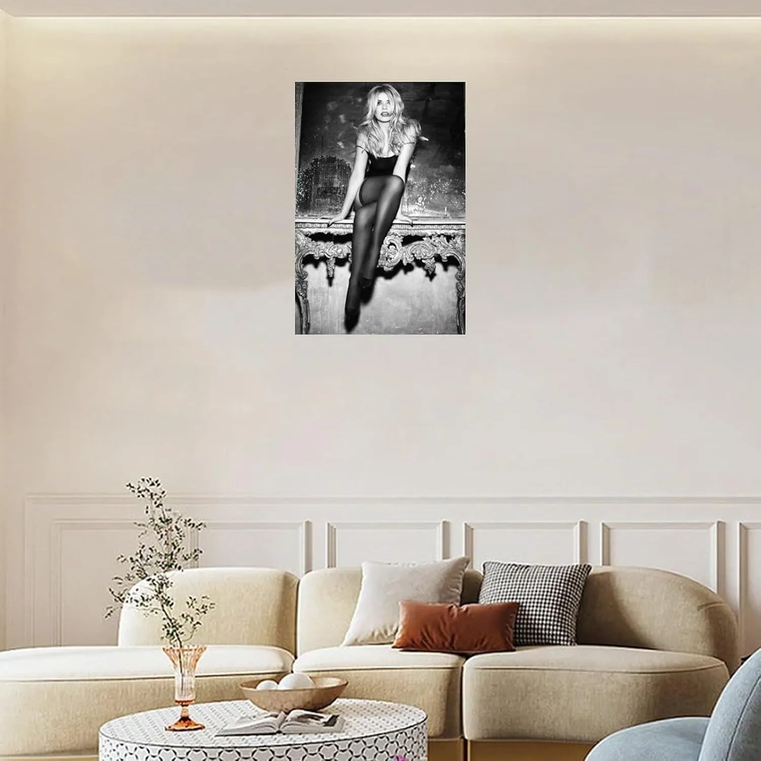 Holly Willoughby British Model Writer Sexy Photo Poster Wall Art Poster Canvas Print Office Bedroom Living Room Aesthetic Decor Poster 08x12inch(20x30cm) Unframe-style