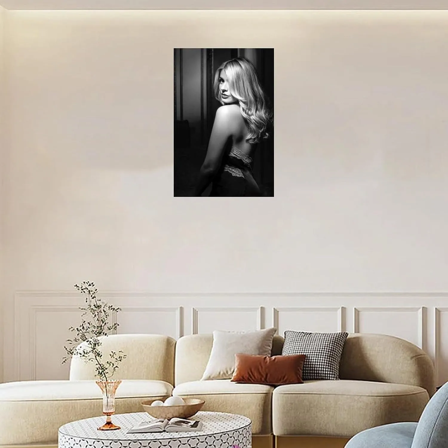 Holly Willoughby British Model Writer Sexy Photo Poster(5) Wall Art Poster Canvas Print Office Bedroom Living Room Aesthetic Decor Poster 08x12inch(20x30cm) Unframe-style