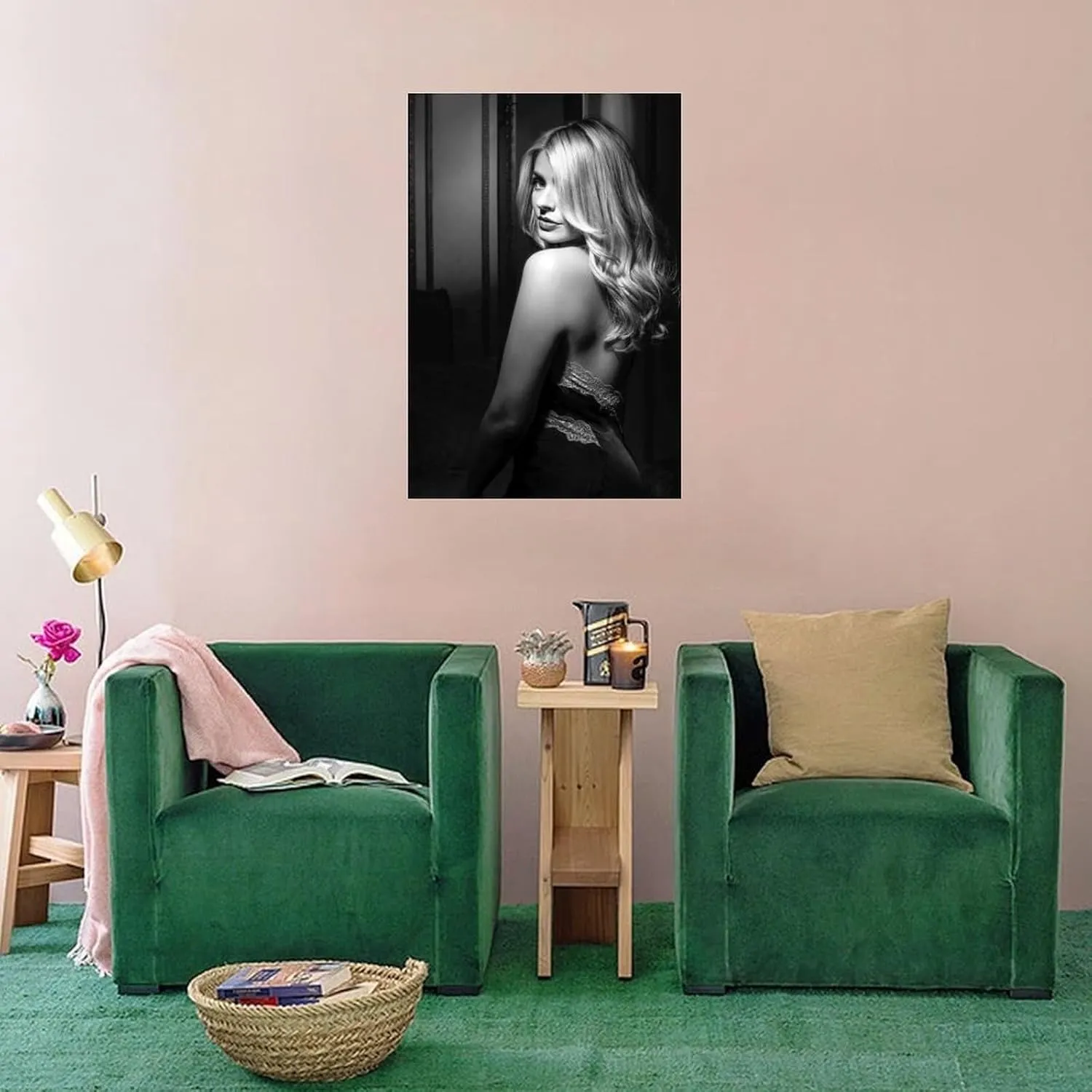Holly Willoughby British Model Writer Sexy Photo Poster(5) Wall Art Poster Canvas Print Office Bedroom Living Room Aesthetic Decor Poster 08x12inch(20x30cm) Unframe-style