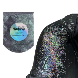 Holographic Silver ( fine glitter ) 15g