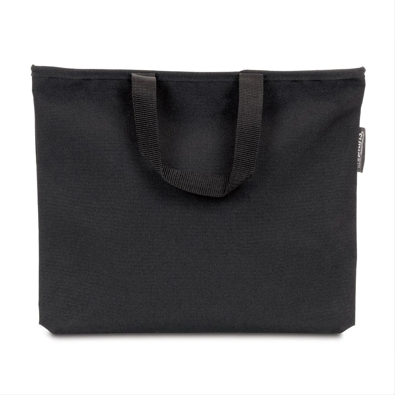 Hopkins Medical Products Lockable PHI Carrier: Letter Size Records Bag - Black