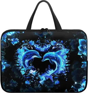 HUGS IDEA Computer Bag Laptop Sleeve Carrying Case with Handle Zipper Notebook Messenger Briefcase