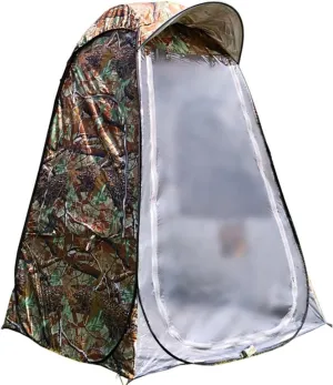 ice Fishing Tent Insulated ice Fishing Tent Two-Door, Two-Window, No-Build, Quick-Open, Rainproof Single-Person Fishing Tent