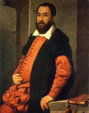 iIIHARTII Print Artwork Painting Poster Wall Art Print Portrait of Jacopo Foscarini Battista Moroni Decor Poster for Home Decor 60x90cm