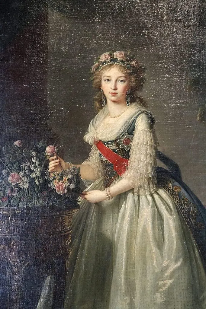 iIIHARTII Wall Print Artwork Painting Art Poster Wall Art Print Portrait of the Grand Duchess Elizabeth Alexeyevna' by Elisabeth Louise Vigee Lebrun Decor Posters for Home Decor 60x90cm