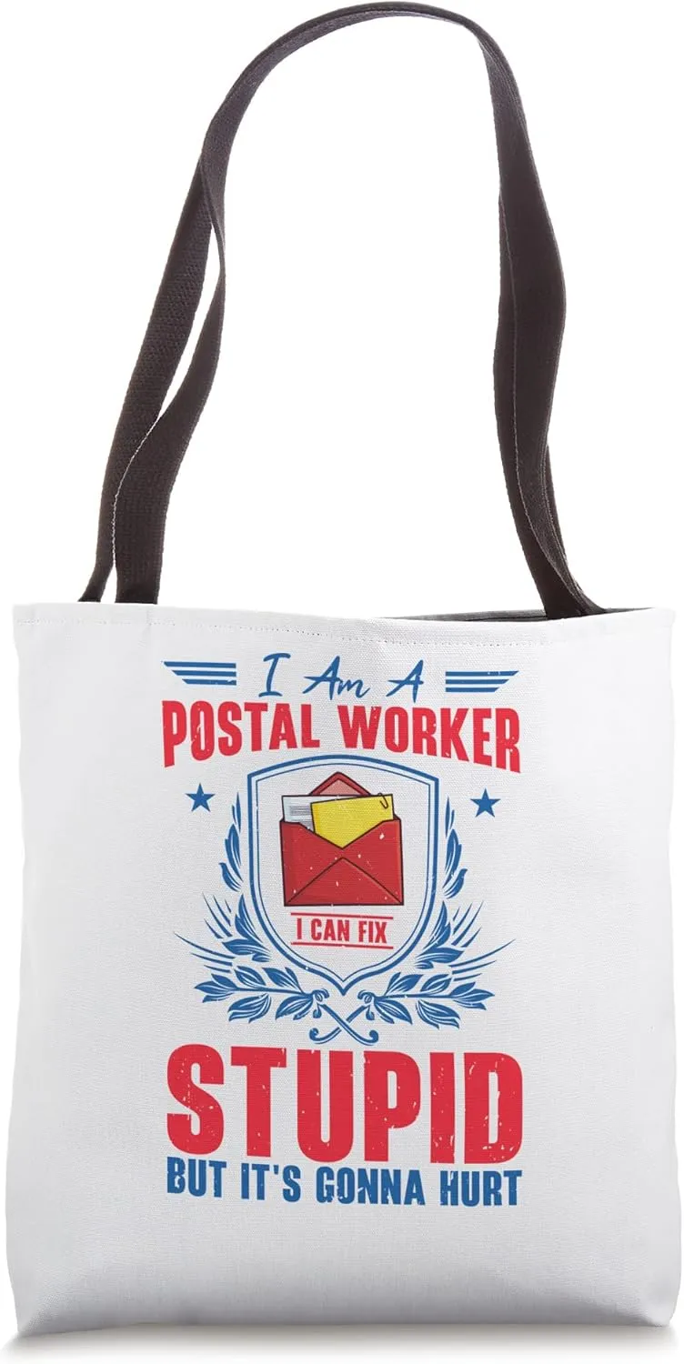 I'm A Postal Worker Mail Postal Delivery Man Postal Carrier Tote Bag