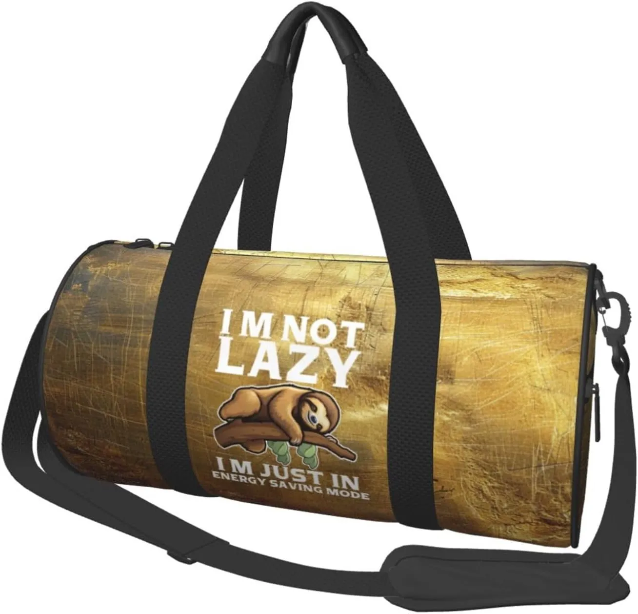 I'M Not Lazy; I'M Just In Energy Saving Mode Duffel Bag Gym Bag Travel Sports Tote Large Foldable Swim Beach Yoga6
