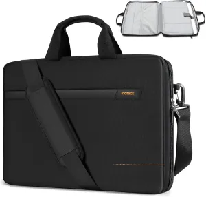 Inateck 15.6 Inch TSA Friendly Laptop Bag Case for Men and Women, Compatible with Most 15-15.6 inch Laptops, with Trolley Strap