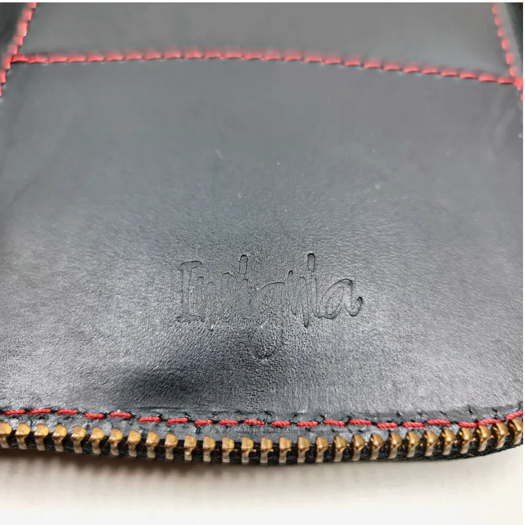 Insignia Crafts Kato Accountant Leather Travel Wallet