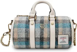 Islander® The Mini Duffel - Ladies Small Shoulder Bag with Harris Tweed, Islander Tartan