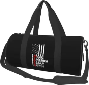 Jesus Make America Godly Again Duffel Bag Gym Bag Travel Sports Tote Large Foldable Beach Swim Yoga1