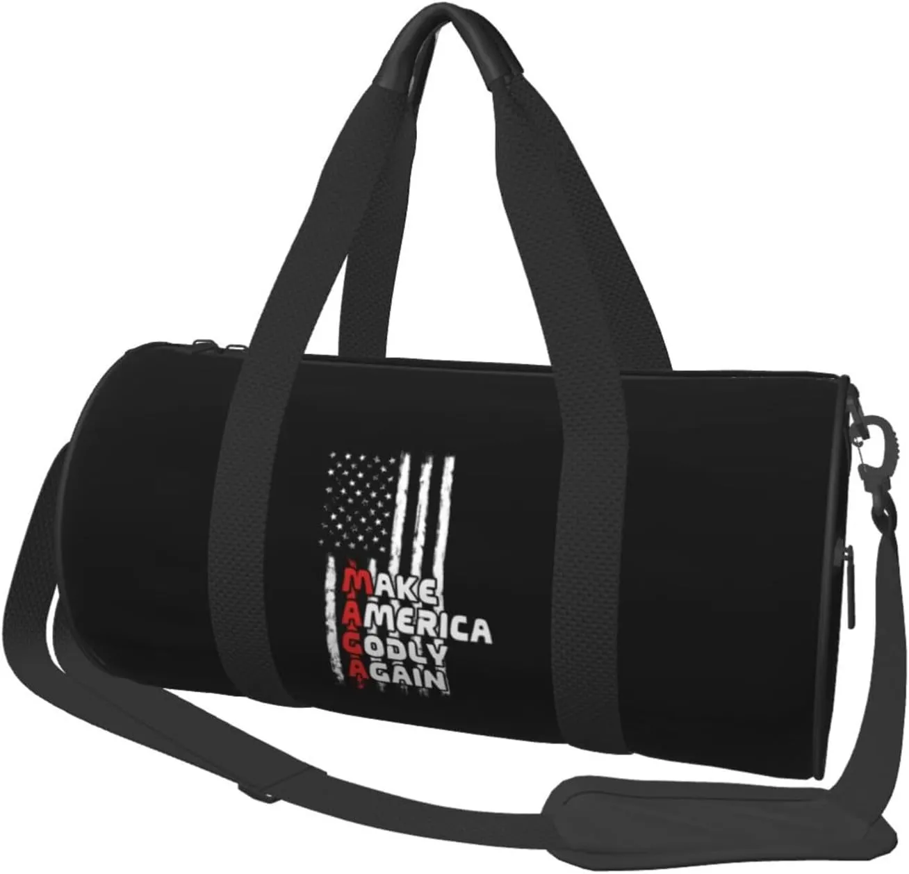 Jesus Make America Godly Again Duffel Bag Gym Bag Travel Sports Tote Large Foldable Beach Swim Yoga1