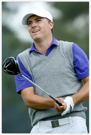 Jordan Spieth Golf Poster00 Canvas Poster Wall Art Decor Print Picture Paintings for Living Room Bedroom Decoration Unframe:20x30inch(50x75cm)