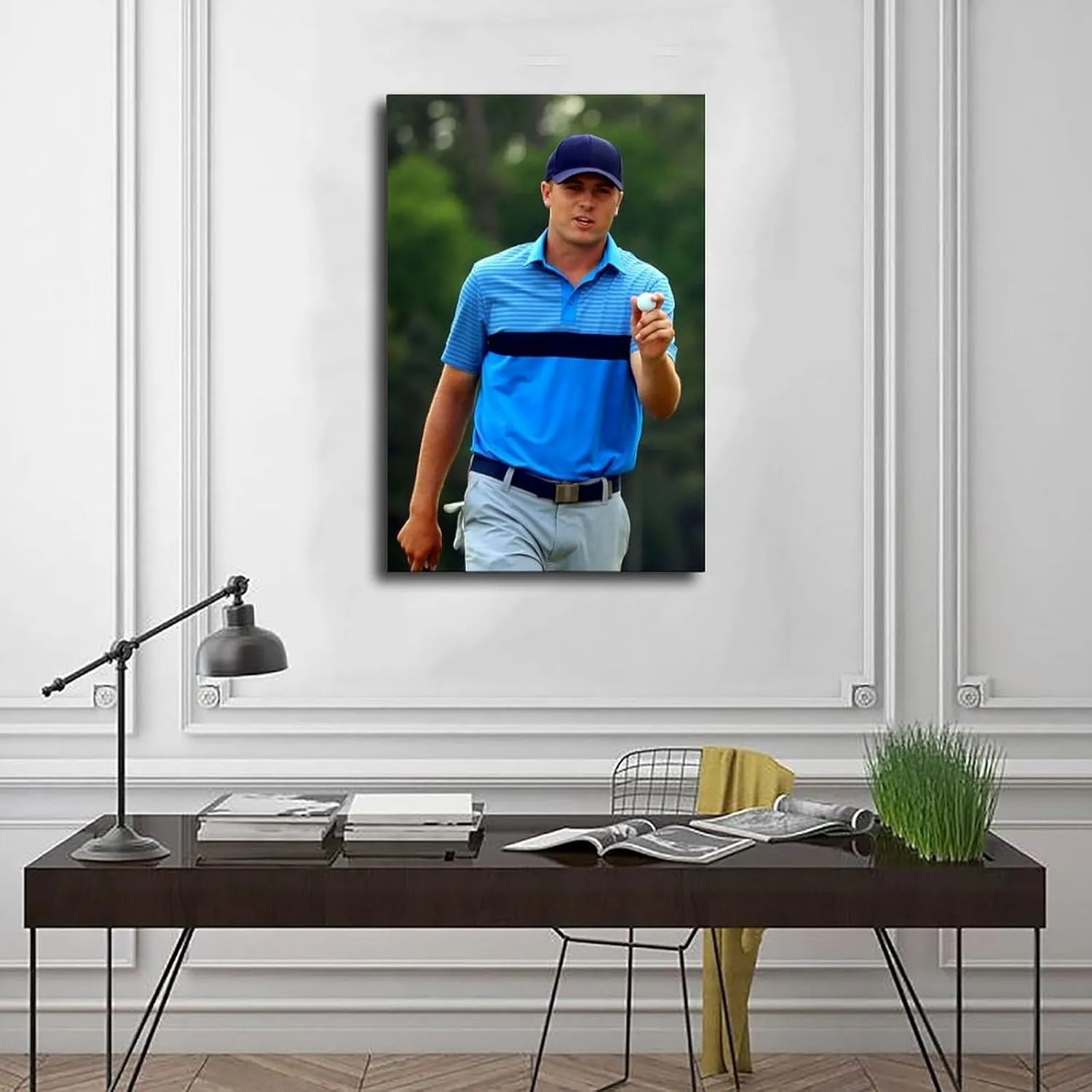 Jordan Spieth Golf Poster111 Canvas Poster Wall Art Decor Print Picture Paintings for Living Room Bedroom Decoration Unframe:20x30inch(50x75cm)