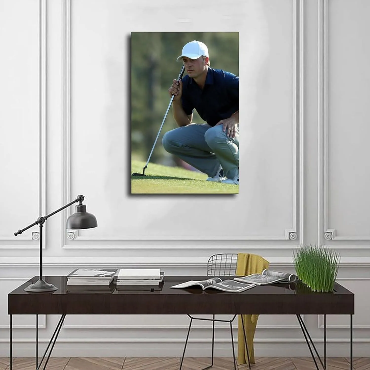 Jordan Spieth Golf Poster29 Canvas Poster Wall Art Decor Print Picture Paintings for Living Room Bedroom Decoration Unframe:20x30inch(50x75cm)