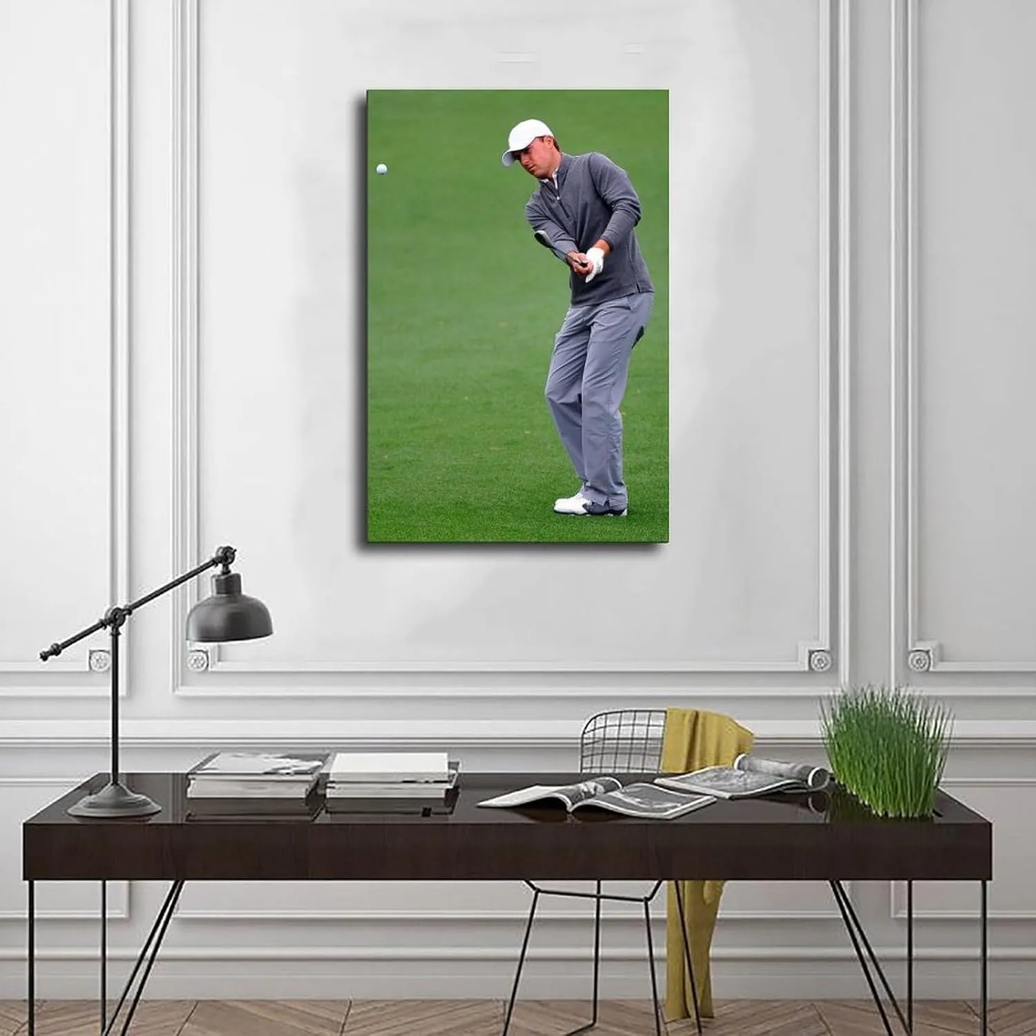 Jordan Spieth Golf Poster46 Canvas Poster Bedroom Decor Sports Landscape Office Room Decor Gift Unframe:20x30inch(50x75cm)