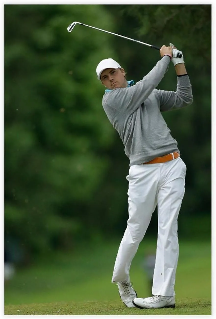 Jordan Spieth Golf Poster71 Canvas Poster Wall Art Decor Print Picture Paintings for Living Room Bedroom Decoration Unframe:16x24inch(40x60cm)