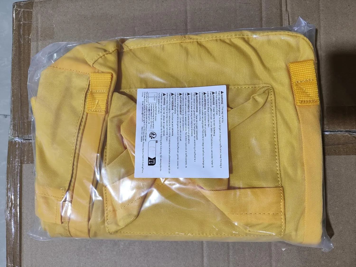 KALIDI Casual Laptop Backpack 15 Inches Classic Camping Rucksack Travel Outdoor Square Daypack College Hiking Gym Bag, Yellow
