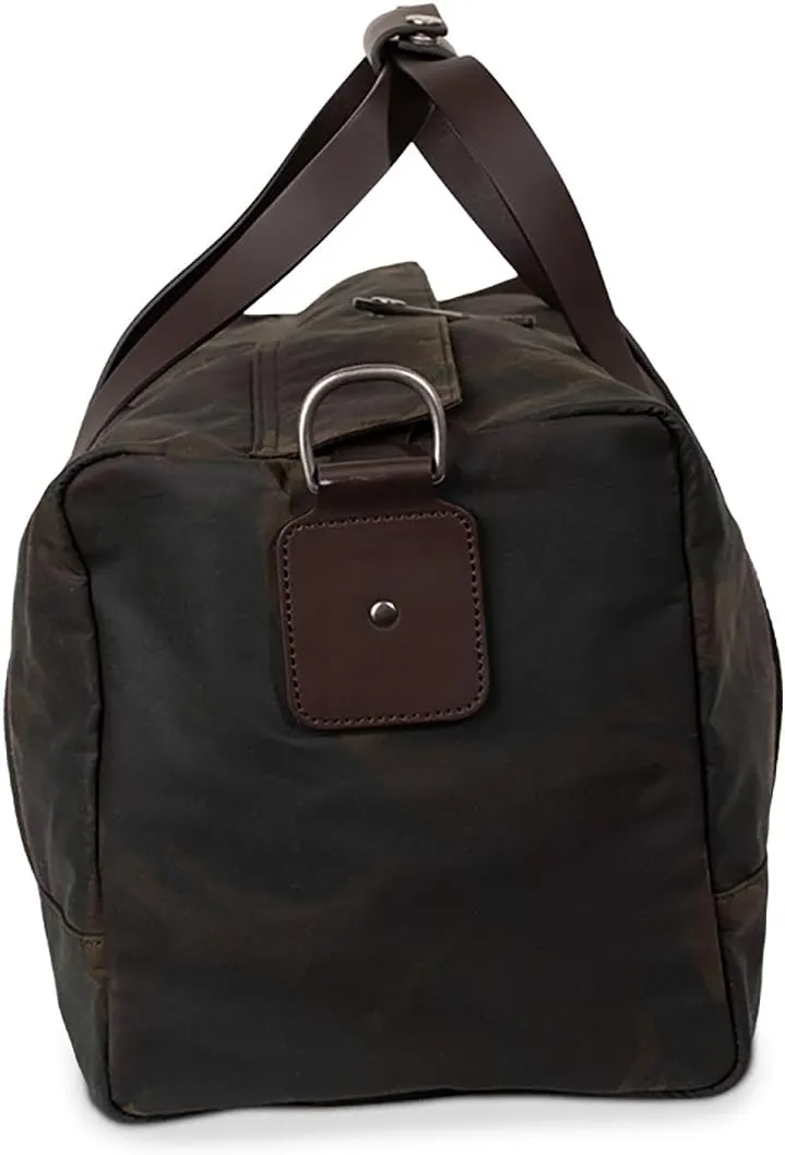 Kolo Eton Weekender Duffel Bag, Adjustable Shoulder Strap, Organic Wax Cotton Canvas, Camo