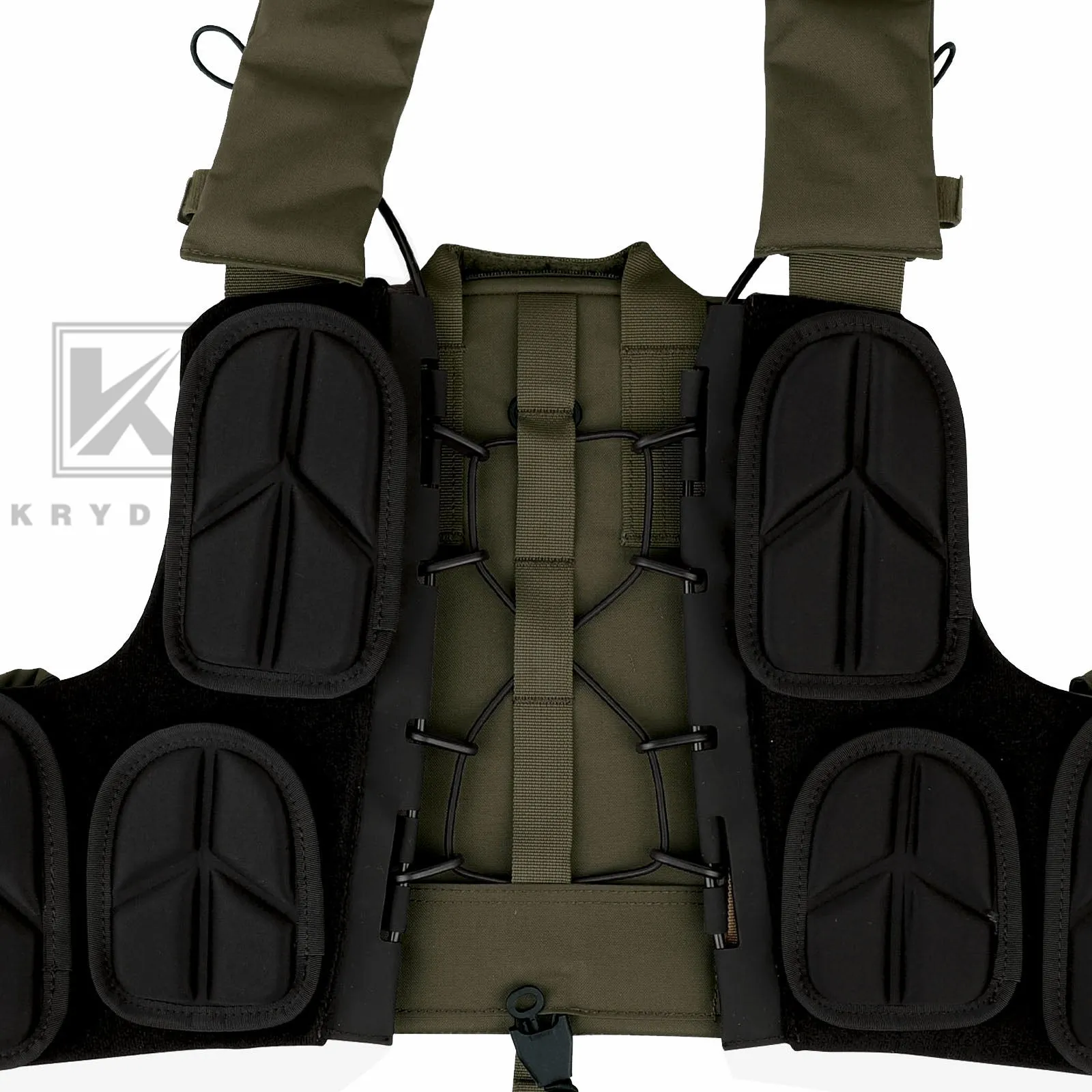 KRYDEX Tactical Plate Carrier Heavy Duty Modular MOLLE Vest